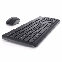 Dell KM3322W tastatūra ar peli RF bezvadu US International melna