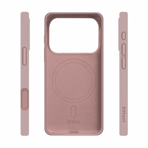 Etteri Silikona Mag maciņš for iPhone 17 Pro gaiši rozā