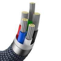 Baseus kabelis Crystal Shine USB-C - Lightning 2,0 m 20W melns