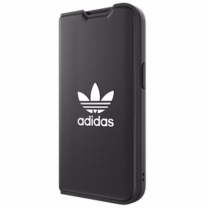 Adidas OR Viedtālruņa apvalks Booklet BASIC iPhone 14 6.1" melns/balts 50181