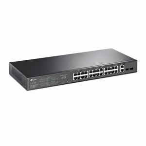 TP-Link 28 portu gigabitu viegli pārvaldīts komutators ar 24 portu PoE+