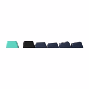 AULA Gasket F87 Pro tastatūra melna ciāna zila GrayWoodV4 RGB