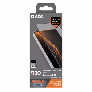 SBS D3O stikls ar aplikatoru priekš Samsung Galaxy S26