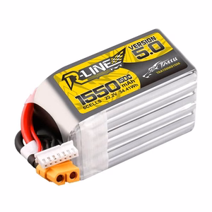 Lipo Tattu R-Line versija 5.0 1550 mAh 22,2 V 150C 6S akumulators ar XT60 savienotāju