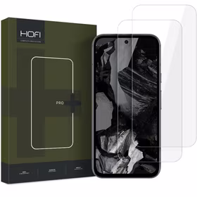RŪDĪTS STIKLS HOFI GLASS PRO+ 2-PACK GOOGLE PIXEL 9 PRO XL CAURSPĪDĪGS