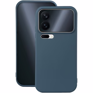 Silikona maciņš Xiaomi 17 Pro tumši zils