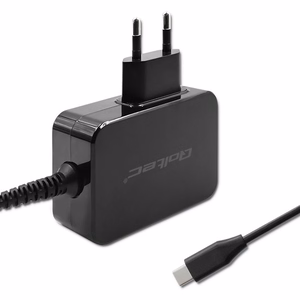 Qoltec 52386 GaN Power Pro Lādētājs 65W USB-C Melns