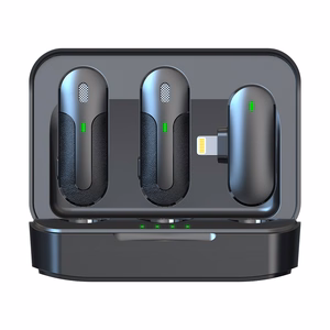 Devia микрофон для смартфона Kintone Lightning беспроводной 2 в 1 чёрный