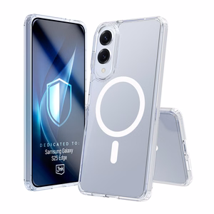 3mk Armor MagCase для Samsung Galaxy S25 Edge - прозрачный