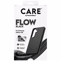 CARE by PanzerGlass Flow Black QI Case for Samsung Galaxy S26 - Black