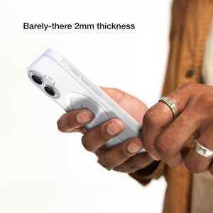 Incase Slim Case vāciņš ar MagSafe iPhone 16 Plus tālrunim, caurspīdīgs