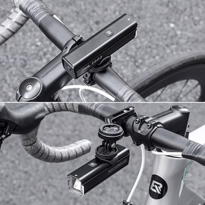 Rockbros 24610002001 priekšējais velosipēda lukturis 1000 lm + USB-C - USB-A kabelis - melns