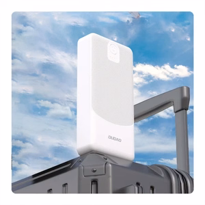 Portatīvais lādētājs Dudao K10Pro balts 20000mAh (QC3.0)