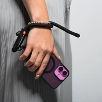 FORCELL F-DESIGN R10X40 rokas telefona siksniņa ar regulējamu garumu (maks. 20cm cilpā) melna