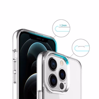 Hybrid Crystal viedtālruņa apvalks iPhone 12 Pro 6,1" caurspīdīgs