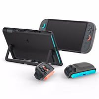 Spigen Nano Pop apvalks Nintendo Switch 2 konsolei - melns