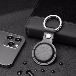 Dux Ducis 4 gab. komplekts silikona elastīgs vāks ar atslēgu piekariņu Apple AirTag (melns / zaļš / rozā / zils)