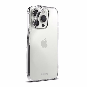 Crong Crystal Slim Cover vāciņš ierīcei iPhone 15 Pro Max, caurspīdīgs