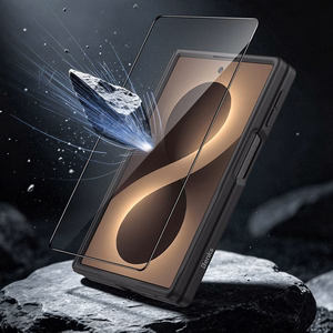 Benks Magnetic Armor Grid Pro Grand Combo maciņš Samsung Galaxy Z Fold 8, melns (C.K.FL.SA.BK.C060)