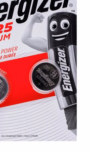 ENERGIZER speciālā baterija CR2025/2, 3V, ECO