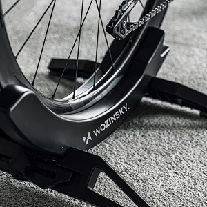 Wozinsky WSR-02 stabils velosipēda statīvs ritenim, melns