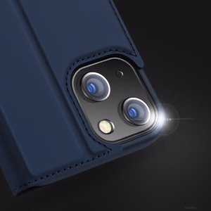 DUX DUCIS Skin Pro grāmatas stila apvalks iPhone 13 mini zeltains (m)