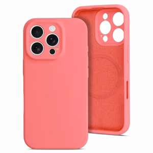 MagColor Pure viedtālruņa apvalks Iphone 15 sarkans