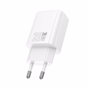 Lādētājs viedtālrunim Hoco USB A + USB C QC3.0 PD 3A 20W N61 balts