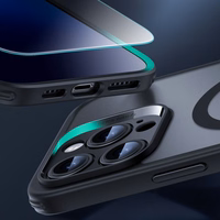 ESR Classic Pro Komplekts Halolock Magnētiskais viedtālruņa apvalks iPhone 16 Pro - Melns