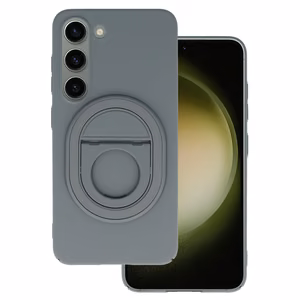 Tel Protect magnētiskais elipses apvalks viedtālrunim Samsung Galaxy S23 pelēks