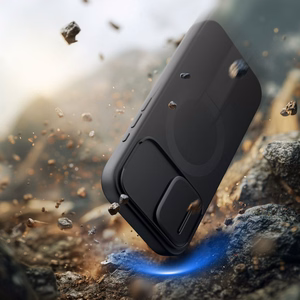 Tech-Protect Kevlar Aura Magnētiskais viedtālruņa apvalks iPhone 17 - melns