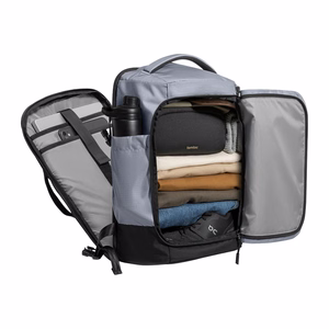 Tomtoc Navigator-T66 Liteway ceļojumu mugursoma, 17"/40L (pelēka)