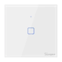 Viedais slēdzis WiFi + RF 433 Sonoff T1 EU TX (1 kanāls)