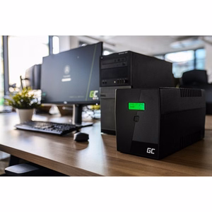 Green Cell UPS08 nepārtrauktās barošanas avots (UPS) Line-Interactive 1000 VA 700 W, 4 AC ligzdas
