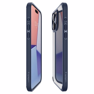Spigen Ultra Hybrid viedtālruņa apvalks iPhone 16 Pro Max – zils