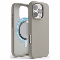 Maciņš "TM MagSafe Silicone" iPhone 15 / Māla /