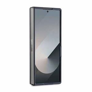 Guess 4G Mirdzošs Uzraksts Viedtālruņa apvalks Samsung Galaxy Z Fold 6 - Zelta