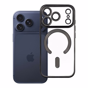 Electro Mag Cover maciņš modelim iPhone 17 Pro / 18 Pro, saderīgs ar MagSafe – melns