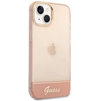Guess GUHCP14MHGCOP iPhone 14 Plus 6.7 "rozā/rozā cietais apvalks Translucent