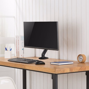 Maclean MC-860N monitora kronšteins ar gāzes atsperi, 13"–27", 8 kg, melns