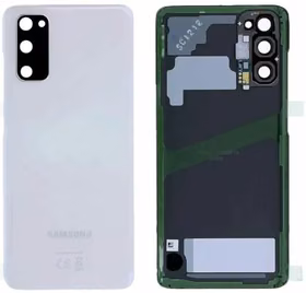 Aizmugurējais vāciņš Samsung G980/G981 S20 Cloud White oriģināls (lietots, Grade A)