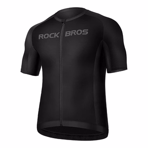 Rockbros 15120002002 riteņbraukšanas krekls ar īsām piedurknēm M - melna