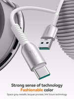Joyroom S-A51 Cutting-Edge 3A USB-C kabelis 1,2 m pelēks