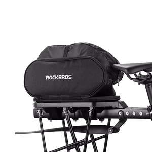Rockbros 30140062001 velosipēda bagāžnieka soma 5 l - melna