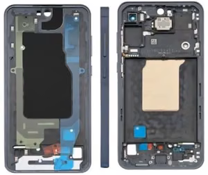 Middle housing Samsung A556 A55 5G Navy original (used Grade A)