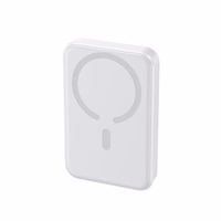 Magnētiskais portatīvais lādētājs Joyroom JR-W020 20W 10000mAh MagSafe + USB-C uz USB-C kabelis 0,25m (balts)