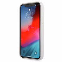 Guess GUHCP12LLSVSCR iPhone 12 Pro Max 6.7" kremīgs kietais vāciņš Script Vintage