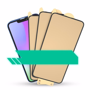 Bestsuit 6in1 komplekts iPhone 13 mini viedtālruņa apvalks / rūdīts stikls flexi / aizmugures korpusa aizsargplēve / kameras lēcas rūdīts stikls / drāniņas / aplikators (D30 Buffer)