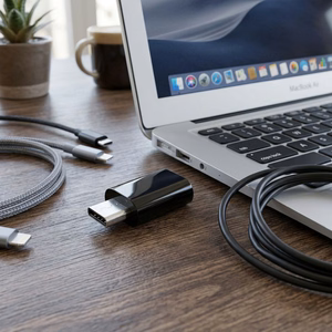 Adapteris Type C to Micro USB Blue Star - melns