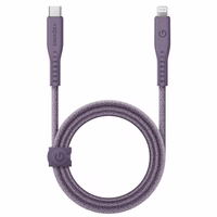 ENERGEA kabelis Flow USB-C - LightningC94 MFI 1.5m violets 60W 3A PD Fast Charge